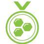 Icône médaille avec alvéole – classement Meilleurs stylos wax