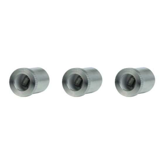 Source 4 Series Double White Ceramic Élément Chauffant - 3 Pack