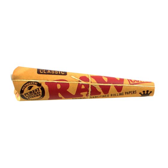 Cônes Pré-Roulés RAW Classic King Size - Paquet de 3