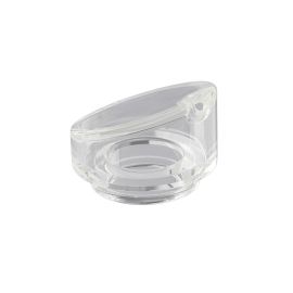 Embout buccal en verre Dr. Dabber Ghost 2 - vue inclinée