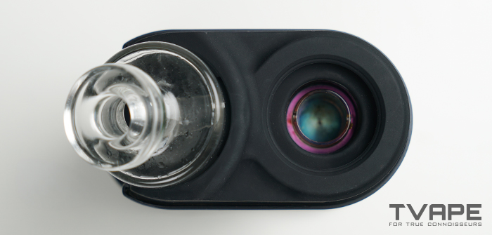 Dr. Dabber Switch Go – gros plan sur la chambre de chauffe