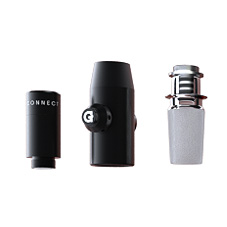 In the box: g pen connect-adaptateur mâle en verre (14 mm) et réservoir pour concentrés