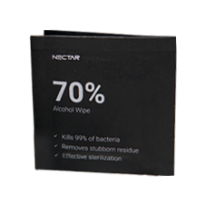 In the box: nectar hex-2x tampons d'alcool isopropylique