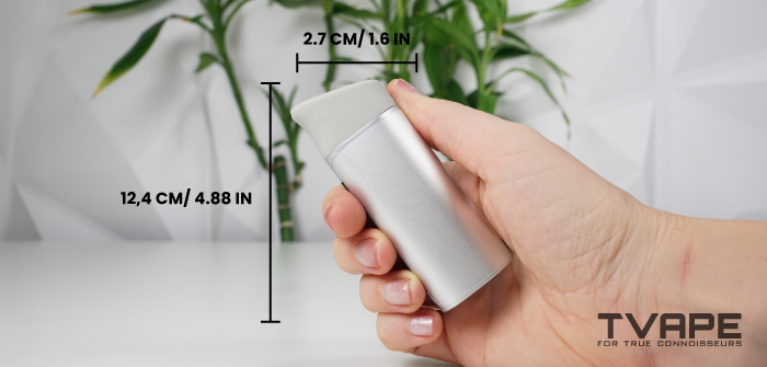 Stylo à cire Yocan Black Pocket - dimensions