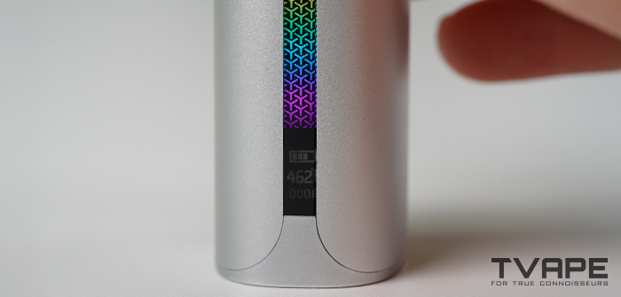 Stylo à cire Yocan Black Pocket - Des voyants LED qui montrent les réglages de température