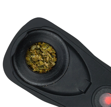 Chambre de chauffe du vaporisateur remplie de matière sèche moulue