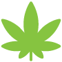 Icône feuille de cannabis – catégorie Vaporisateurs d’herbes sèches